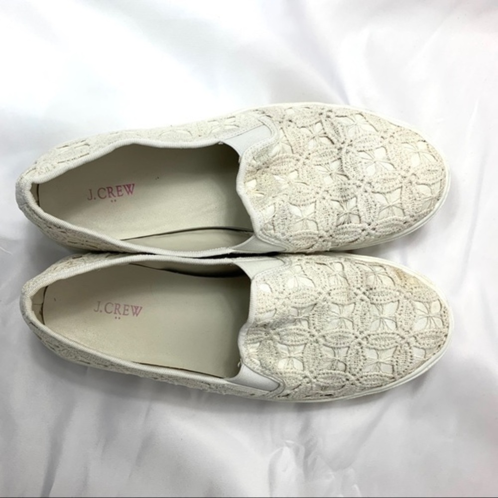 J.Crew women’s Shoes size 9M white